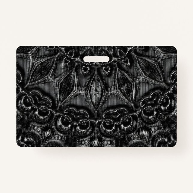 Charcoal Mandala  Ausweis (Vorderseite)