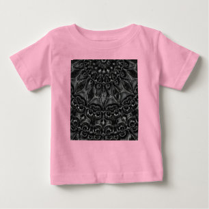 Charcoal Mandala Baby T - Shirt