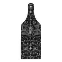 Charcoal Mandala Cutting Board
