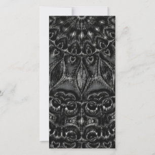 Charcoal Mandala Dankeschön Karte
