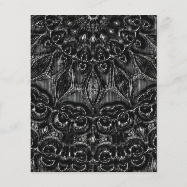 Charcoal Mandala Flyer (Vorne)