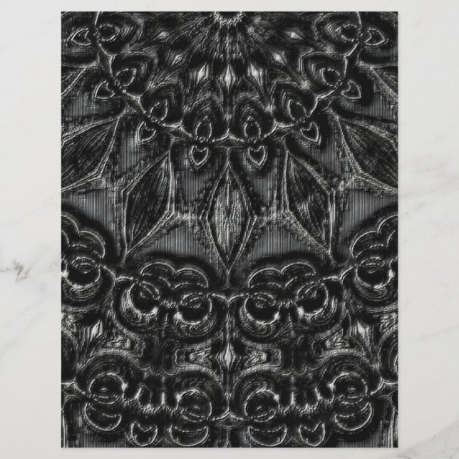 Charcoal Mandala Flyer (Vorne)
