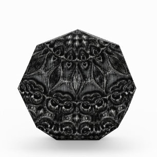 Charcoal Mandala Foto Block