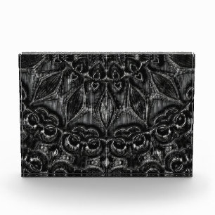 Charcoal Mandala Fotoblock