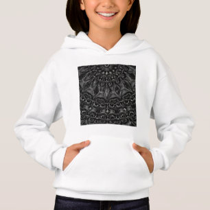 Charcoal Mandala Hoodie