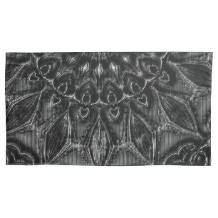Charcoal Mandala Kissenbezug