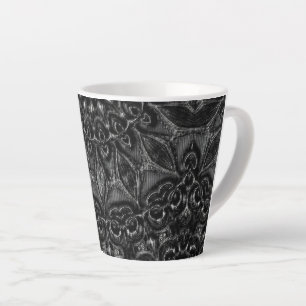 Charcoal Mandala Milchtasse