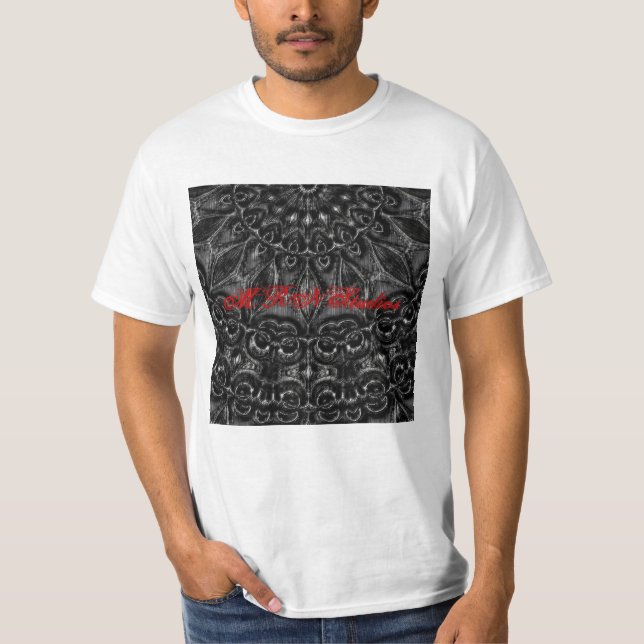 Charcoal Mandala T-Shirt (Vorderseite)