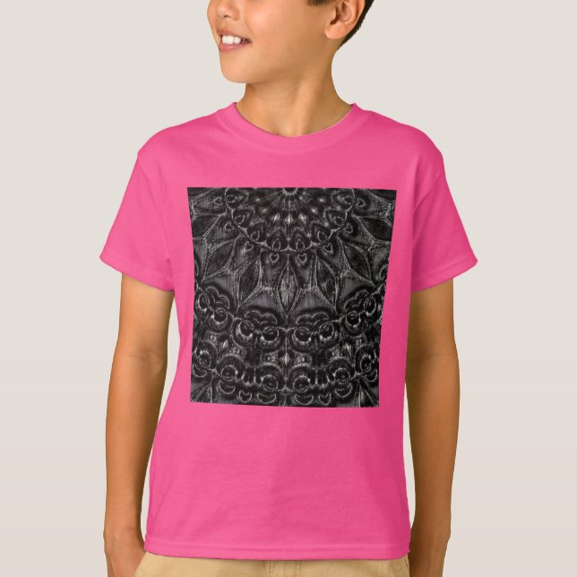 Charcoal Mandala T-Shirt (Vorderseite)