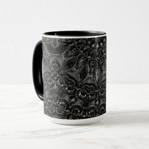 Charcoal Mandala Tasse