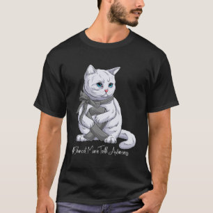Charcot Marie Tooth Bewusstseinsmonat Graues Band T-Shirt