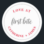 Charcuterie-Cup-Aufkleber Runder Aufkleber<br><div class="desc">Diese Aufkleber sind gut für Charcuterie-Becher oder alles,  was mit Essen.</div>