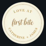 Charcuterie-Cup-Aufkleber Runder Aufkleber<br><div class="desc">Diese Aufkleber sind gut für Charcuterie-Becher oder alles,  was mit Essen.</div>