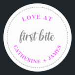 Charcuterie-Cup-Aufkleber Runder Aufkleber<br><div class="desc">Diese Aufkleber sind gut für Charcuterie-Becher oder alles,  was mit Essen.</div>