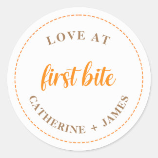 Charcuterie-Cup-Aufkleber Runder Aufkleber