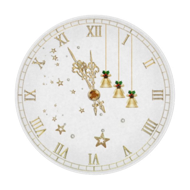 Charcuterie Cutting Board für das neue Jahr Schneidebrett (Vorderseite)