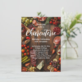 Charcuterie Girls Night Birthday Party oder Social Einladung