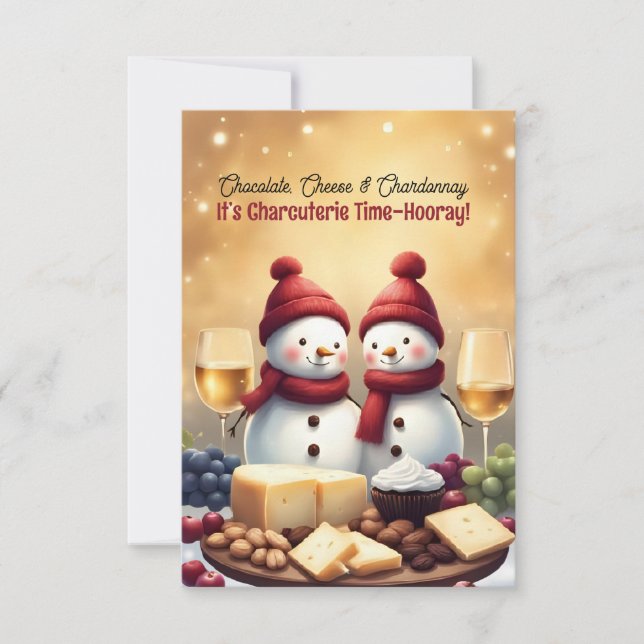 Charcuterie Party Einladung (Vorderseite)