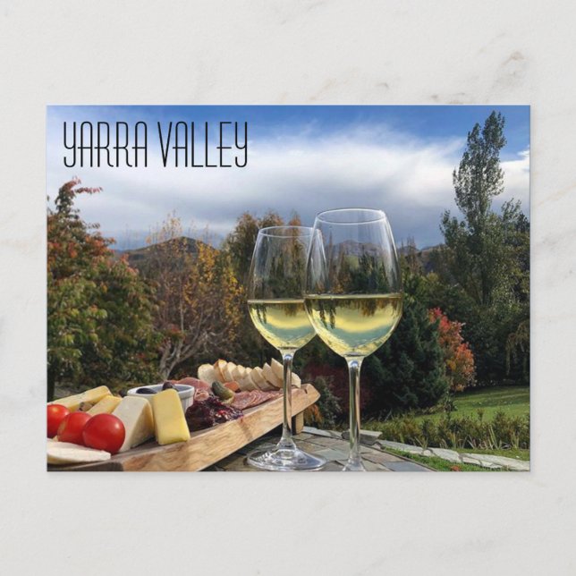Charcuterie-Yarra-Tal Postkarte (Vorderseite)