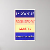 Charente Maritime Art Deco Poster Design