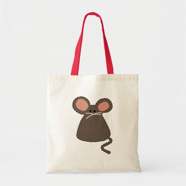 chargable Maus des doppelten Gesichtes Tragetasche (Vorne)