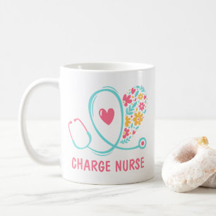 Charge Nurse Geschenk Kaffeetasse