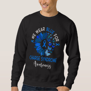 Charge Syndrome Awareness Leopard Sonnenblume Sweatshirt
