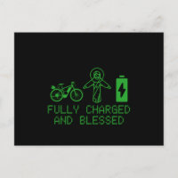 Charged And Blessed EBike Electric Bicycle Biking 