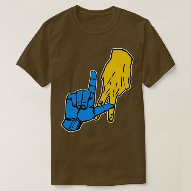 CHARGERS Handsignal T-Shirt (Design vorne)