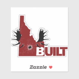 Charging Moose Vinyl Decal Aufkleber