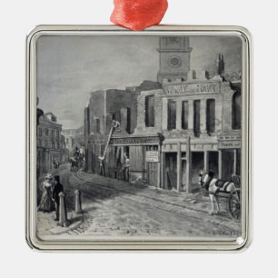 Charing Kreuz, 1830 Silbernes Ornament
