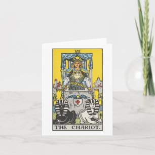 Chariot Tarot card - Rider Waite Smith Tarot Karte