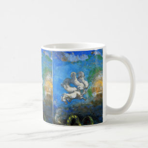 Chariot von Apollo - durch Symbolist Odilon Redon Tasse