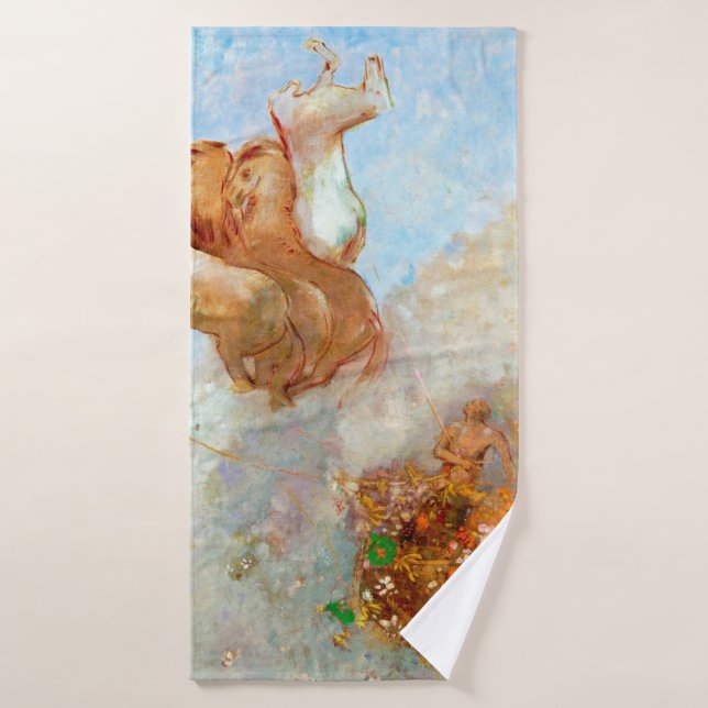 Chariot von Apollo, Redon Badehandtuch (Badehandtuch)