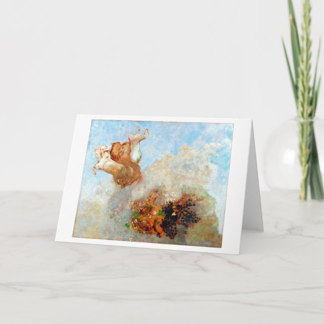 Chariot von Apollo, Redon Karte (Vorderseite)