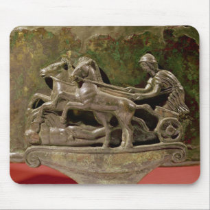 Charioteer in seinem Chariot, Detail von einem Mousepad