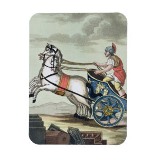 Charioteer, von "L'Antica Rom", 1825 (Farbe Magnet