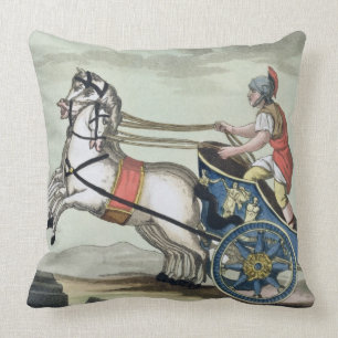 Charioteer, von 'L'Antica Roma', 1825 (farbig bele Kissen