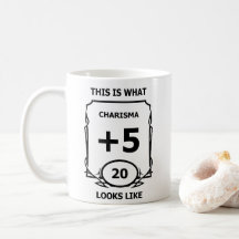 Charisma-Tasse für Dungeons und Drachen