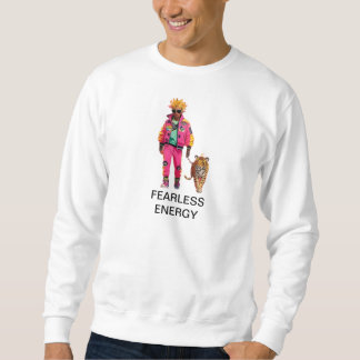 Charisma Tiger T-Shirt – Kühne Dopamin-Ästhetik Sweatshirt