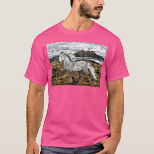 Charismatischer Isländischer Pferdebaseballschlauc T-Shirt