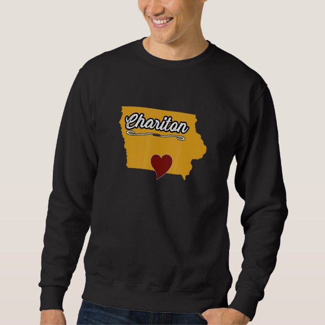 Chariton IOWA IA USA  Cute Souvenir Merch  US City Sweatshirt (Vorderseite)