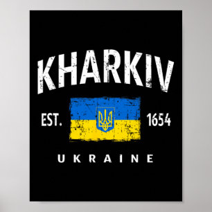 Charkiw Ukraine Ukrayina Poster