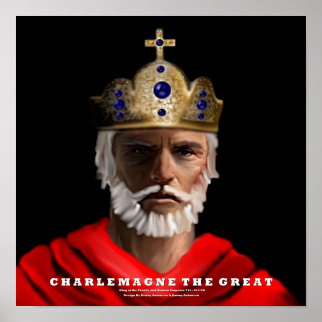 Charlemagne das große Poster (Vorne)