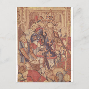 Charlemagne Tournai Workshop Postkarte