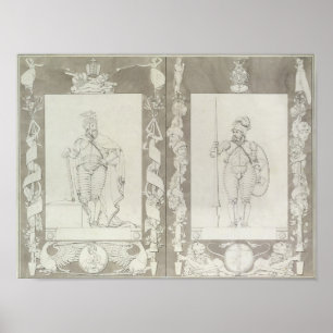 Charlemagne und Heymon, 1804-5 Poster