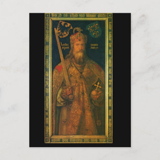 Charlemagne von Dürer Postcard Postkarte