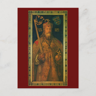 Charlemagne von Durer Postcard Postkarte
