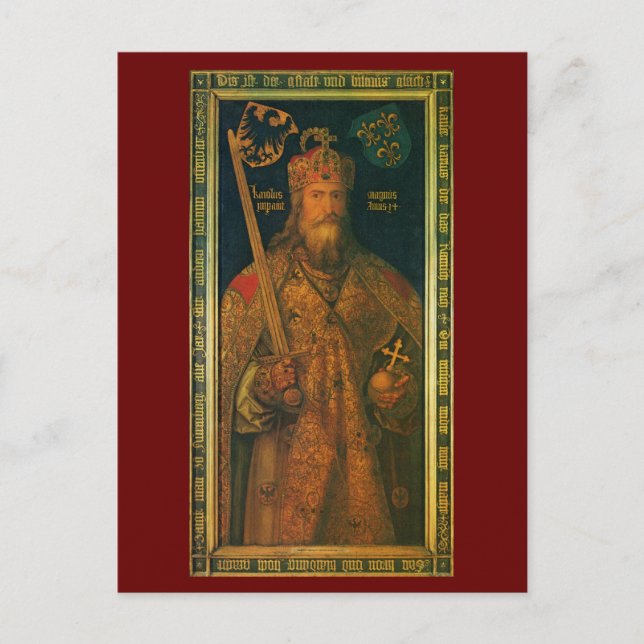 Charlemagne von Durer Postcard Postkarte (Vorderseite)