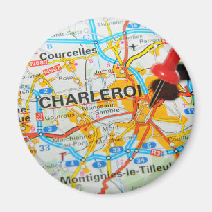 Charleroi, Belgien Magnet